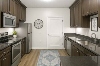 Custom cherry cabinets